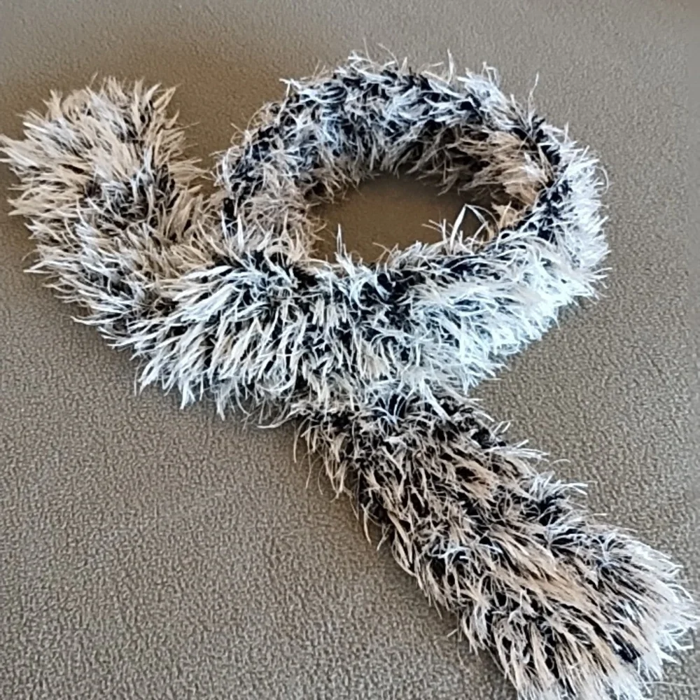 Handmade eyelash knit
